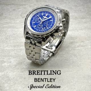 브라이틀링 포 벤틀리 크로노그래프 블루다이얼 시계 레플리카 남자 남성 명품